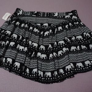 BETHANY MOTA Elephant Ruffle Skirt